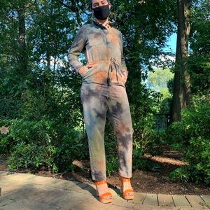 Tie dye jumpsuit
